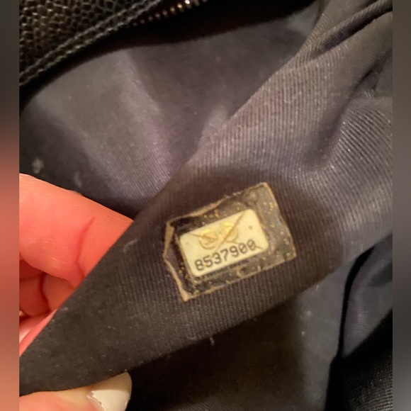 Authentic Chanel caviar bowler bag black - Picture 2 of 11